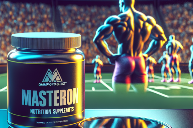 Masteron pills: champions' secret in sports