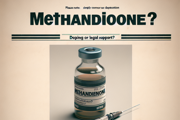 Unveiling methandienone injection: doping or legal support?
