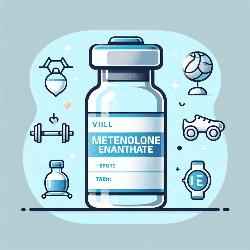 Injectable metenolone enanthate: a fundamental support for sports performance