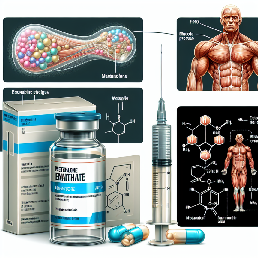 Injectable metenolone enanthate and its action on the muscular system