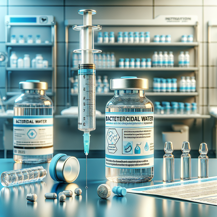 Essential complement in modern sports pharmacology: bactericidal water injections