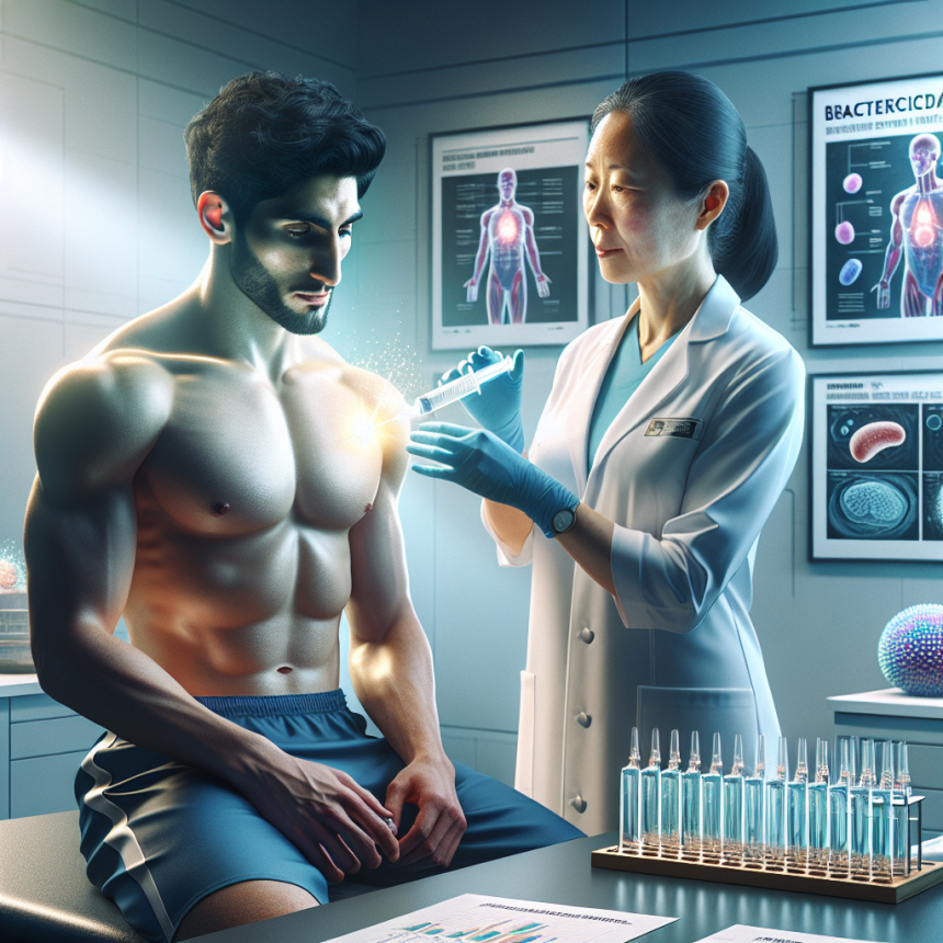 The efficacy of bactericidal water injections in sports