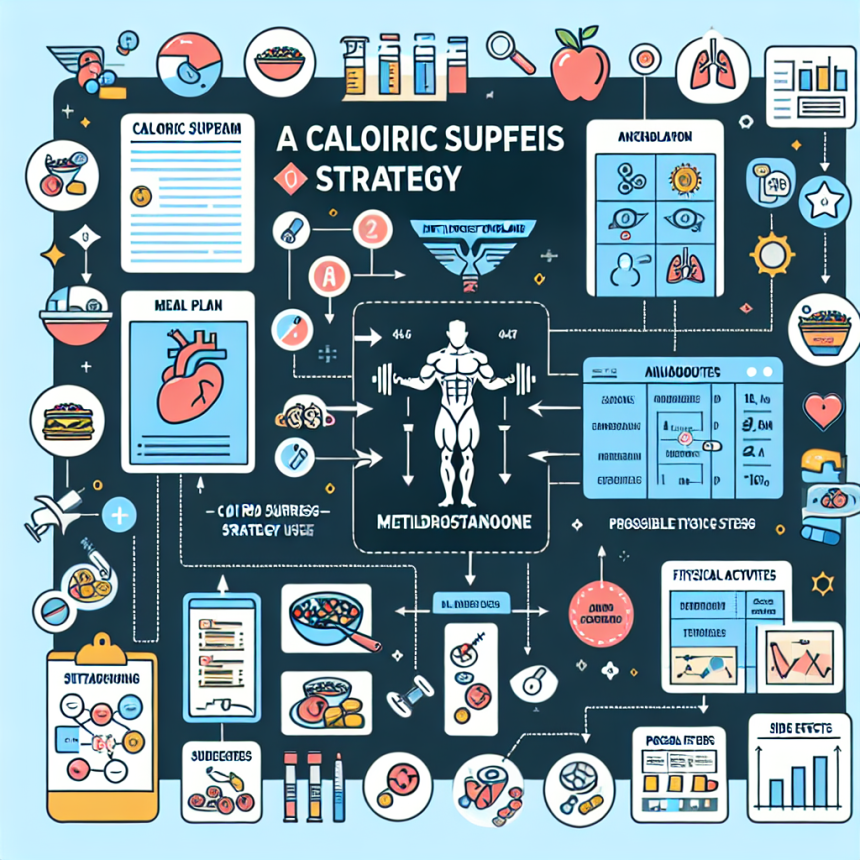 Caloric surplus strategy with metildrostanolone