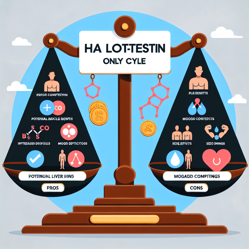 Halotestin only cycle: pros and cons