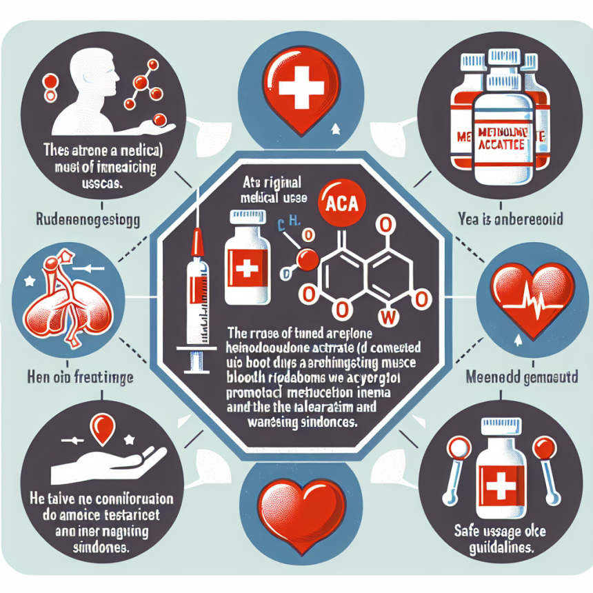 Original medical purpose of acetato di metenolone