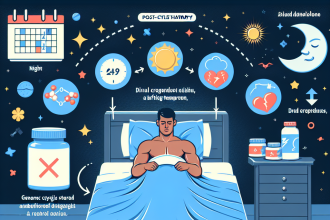 Sleep optimization during oxandrolone pct