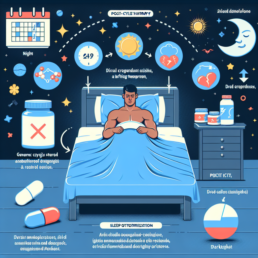 Sleep optimization during oxandrolone pct